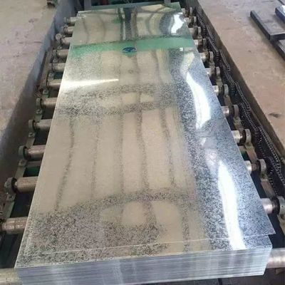 1219mm Galvanized Sheet Metal Galvanized Steel Flat Sheet EL20